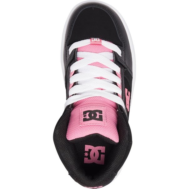 DC Shoes DC Kid's Pure Hi High-Top Shoes - Black/Pink