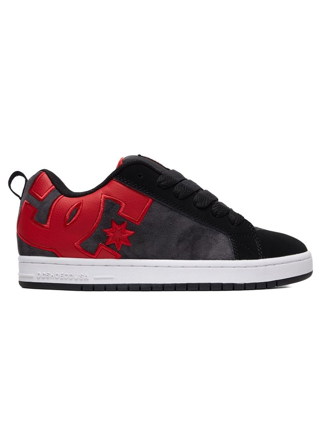 DC Court Graffik SE Shoes - Black/Red 