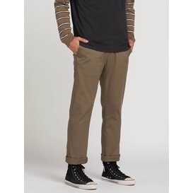 Volcom Frickin Modern Stretch Chino Pants - Mushroom