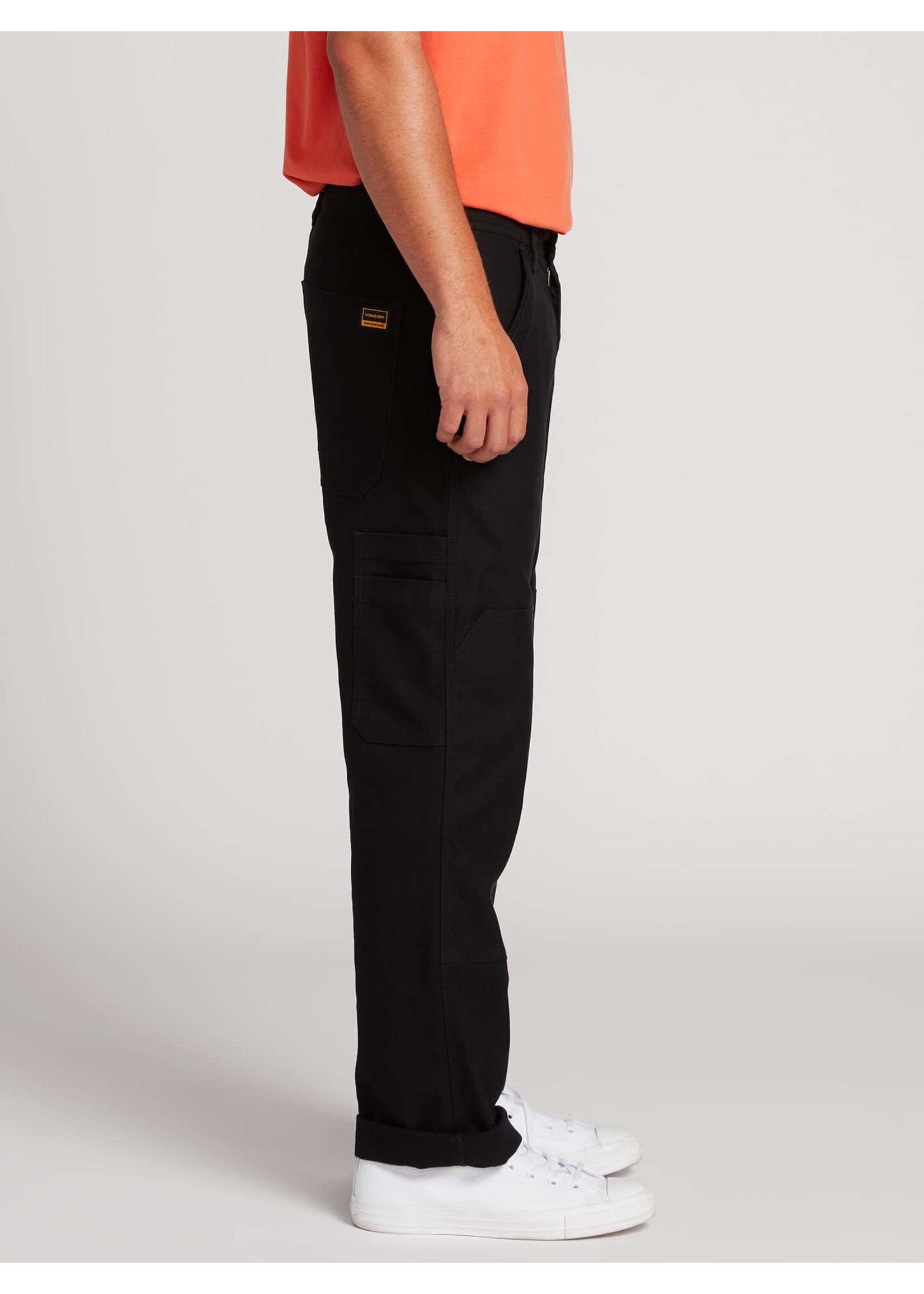 Volcom Nailer Canvas Pants - Black 