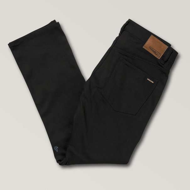 Volcom Volcom Solver Modern Fit Jeans - Black On Black