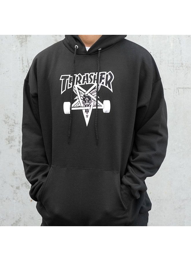 black thrasher hoodie