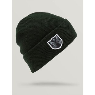 Volcom Stoned Beanie - Dark Green