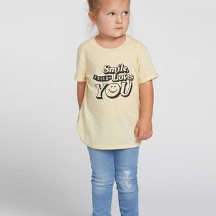 Little Girls Last Party Tee / Dust Yellow