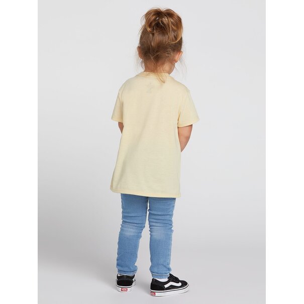 Volcom Little Girls Last Party Tee / Dust Yellow