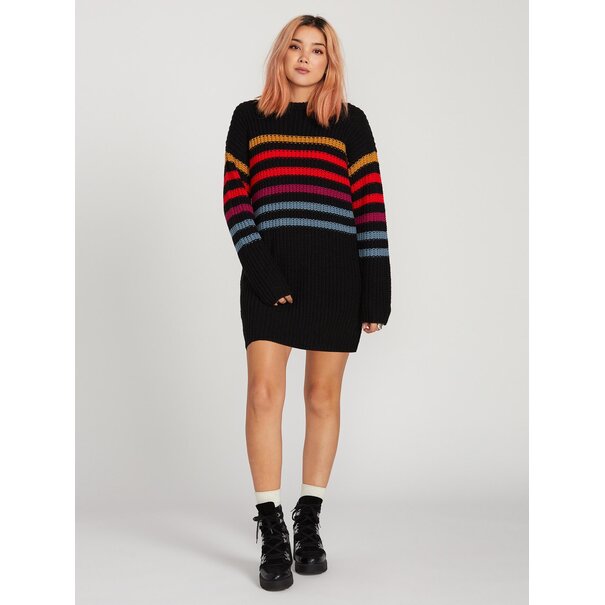 Volcom Volcom Move On Up Dress - Black Combo