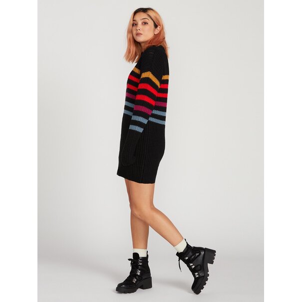 Volcom Volcom Move On Up Dress - Black Combo