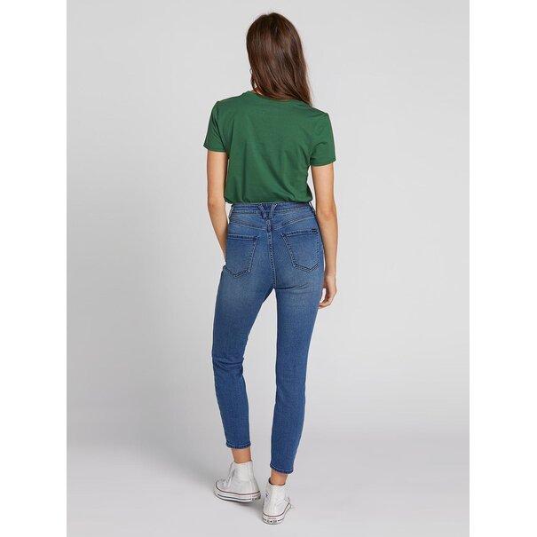 Volcom Liberator High Rise Jeans / Marina Blue