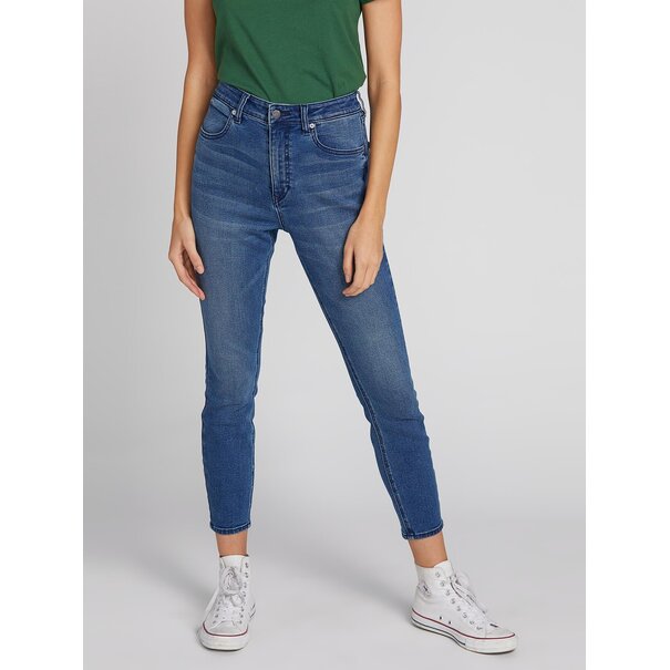 Volcom Liberator High Rise Jeans / Marina Blue