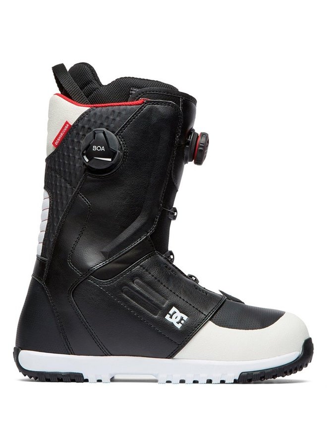 red snowboard boots