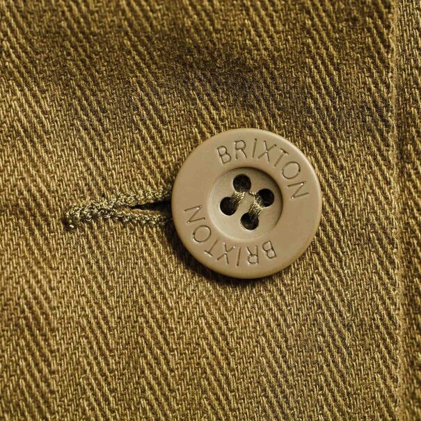 BRIXTON Brixton Abbot L/S Overshirt - Olive