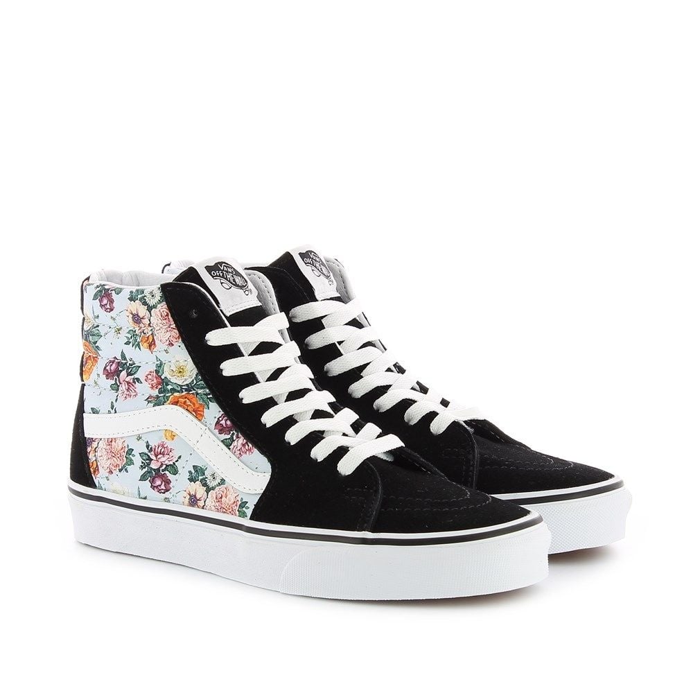 sk8 hi vans floral