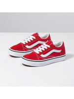 Vans Footwear Vans Kids Old Skool Shoes - Racing Red/True Wht