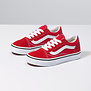 Vans Kids Old Skool Shoes - Racing Red/True Wht