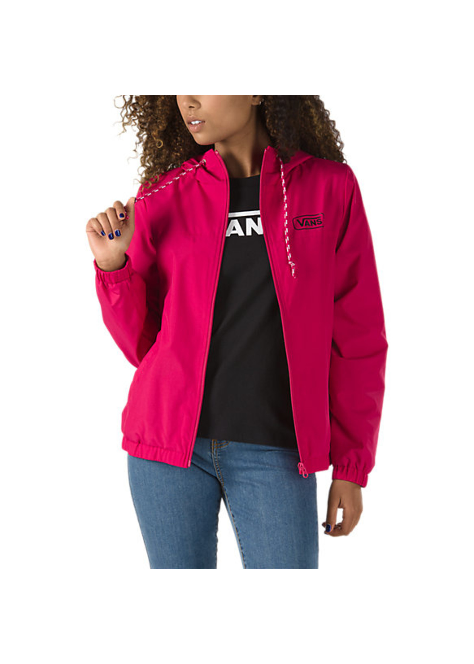 Vans Kastle III Windbreaker - Cerise 