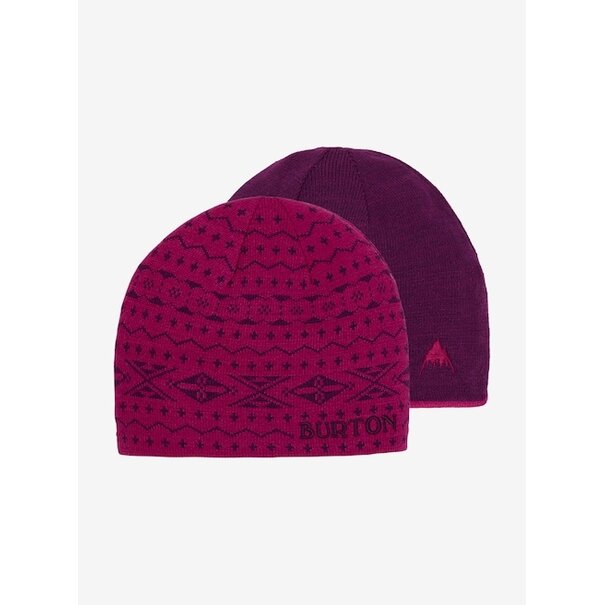 Burton Snowboards Kids' Burton Belle Reversible Beanie - Fuchsia/Charisma