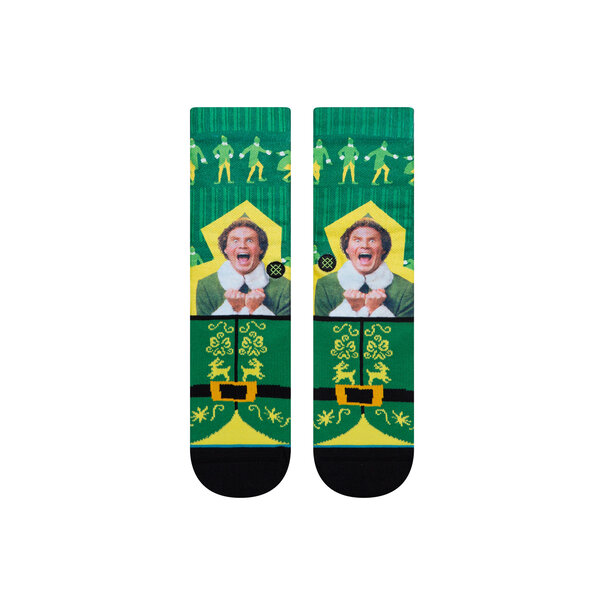 Stance Socks Elf I Know Him Crew Socks / Green