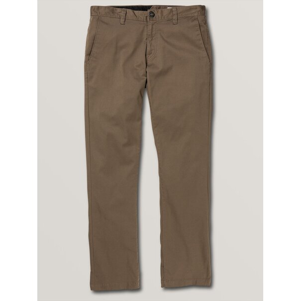 Volcom Frickin Modern Stretch Chino Pants - Mushroom