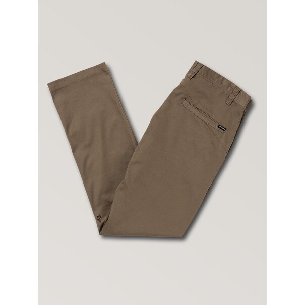 Volcom Frickin Modern Stretch Chino Pants - Mushroom