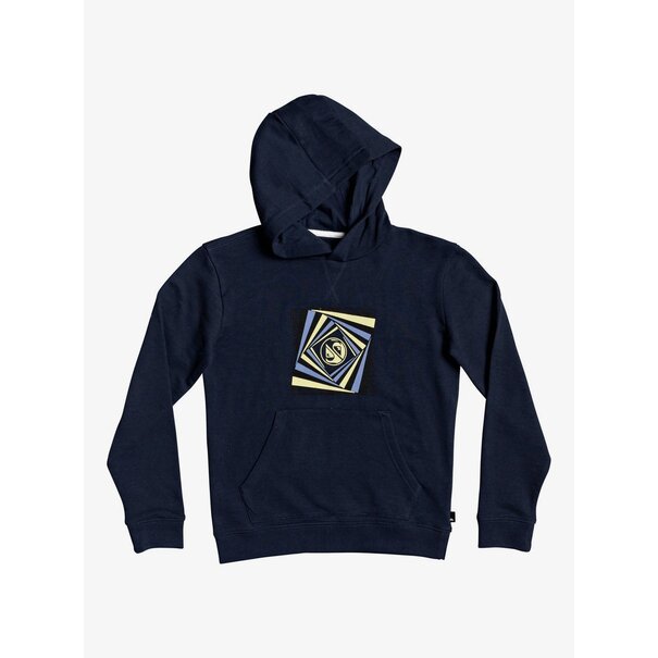QUIKSILVER Boy's Kickflip Zone Zip-Up Hoodie / Navy