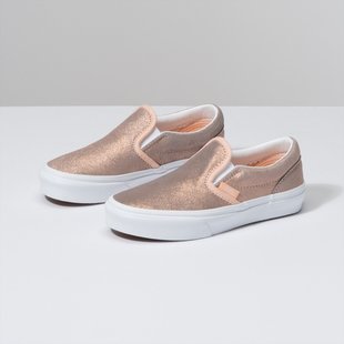 Vans Kids Classic Slip-On Shoes - Rose Gold