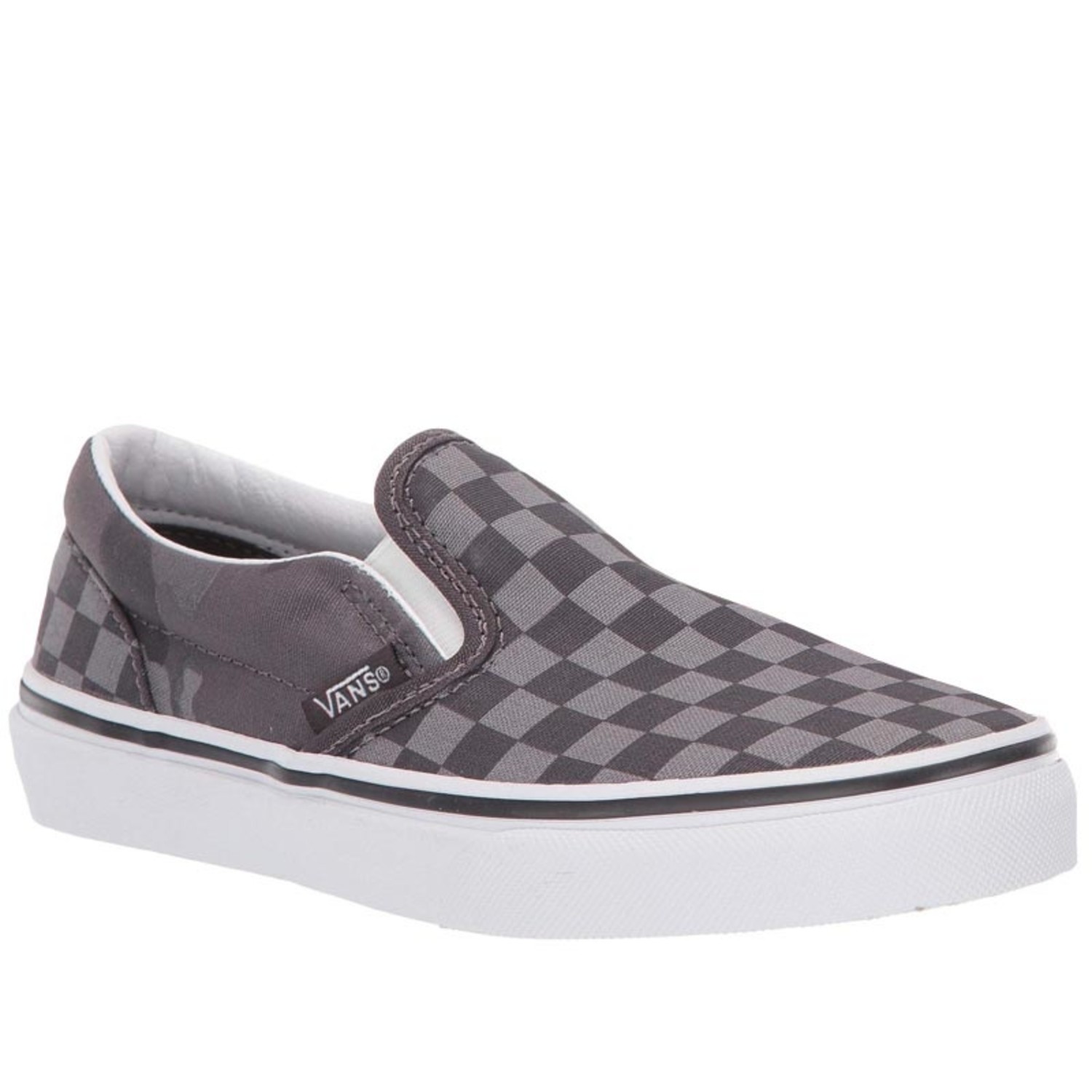 Vans Kids Classic Slip On Shoes Tonal Checker Medicine Hat The Boarding House
