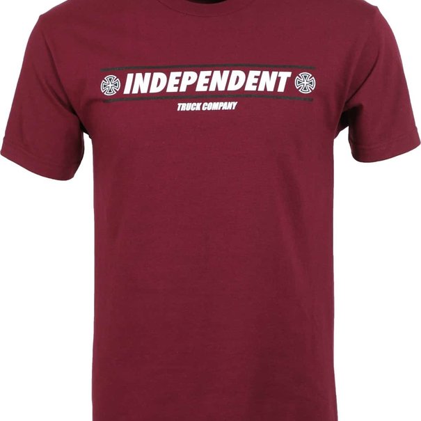 INDEPENDENT TRUCK CO. Indy T-Shirt Shear - Burgundy