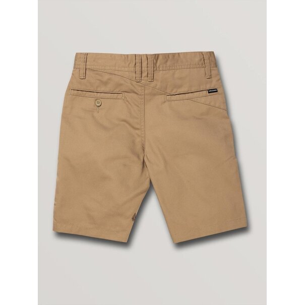 Volcom Boys Frickin Chino Short - Khaki