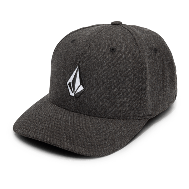 Volcom Full Stone Heather Xfit Hat - Charcoal Heather