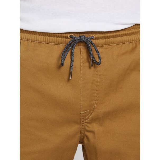 Volcom Frickin Slim Jogger Pants - Dark Khaki