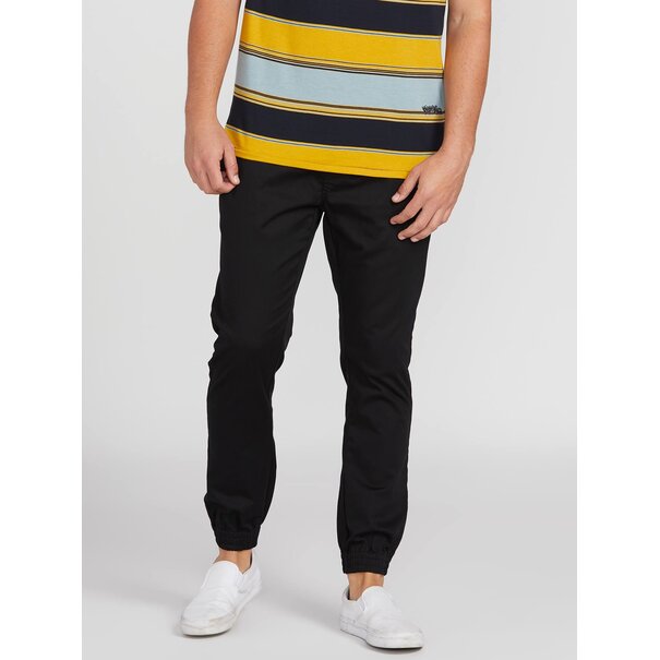 Volcom Frickin Slim Jogger Pants - Black