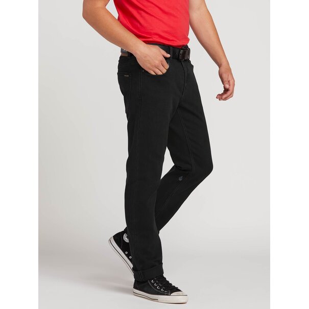 Volcom Solver Modern Fit Jeans - BKO