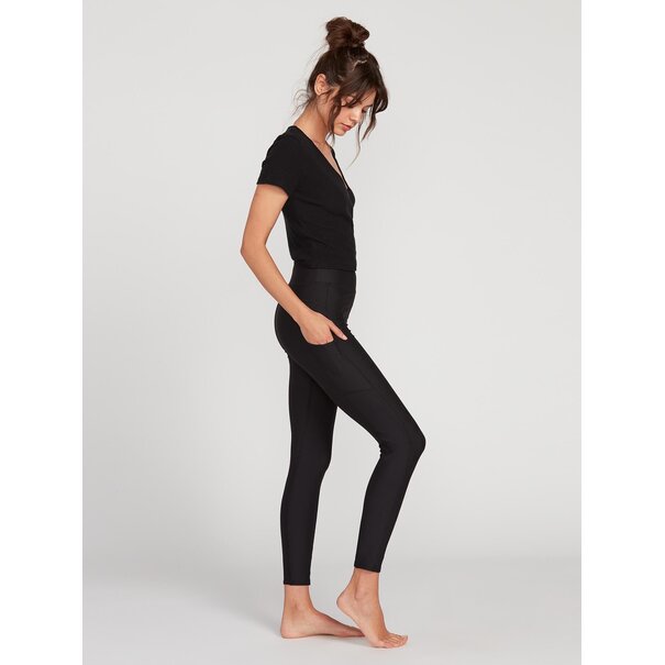 Volcom Lived In Lounge Legging - Black