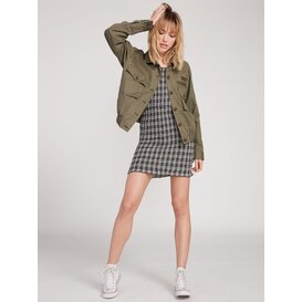 Army Whaler Jacket - Army Green Combo