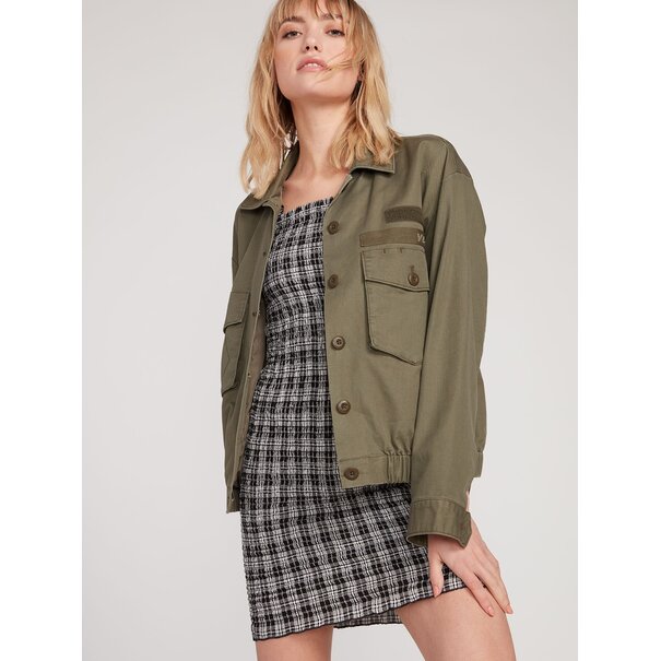 Volcom Army Whaler Jacket - Army Green Combo