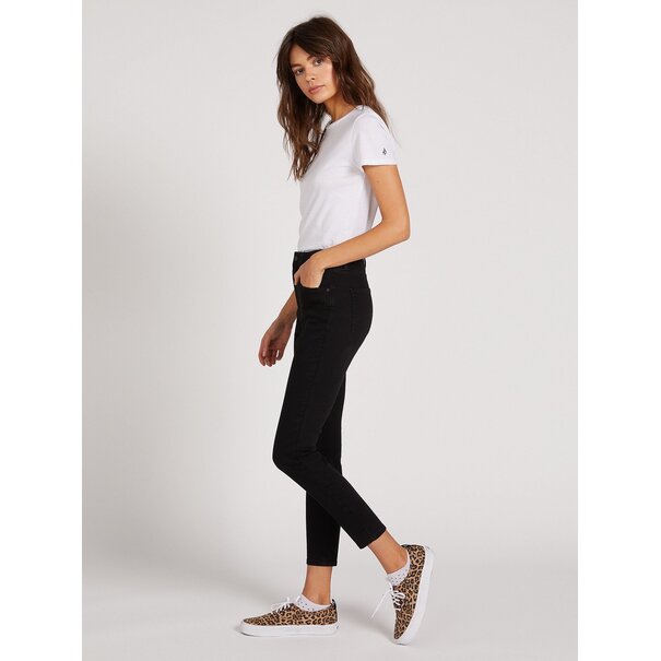 Volcom Liberator High Rise Jeans - Premium Black