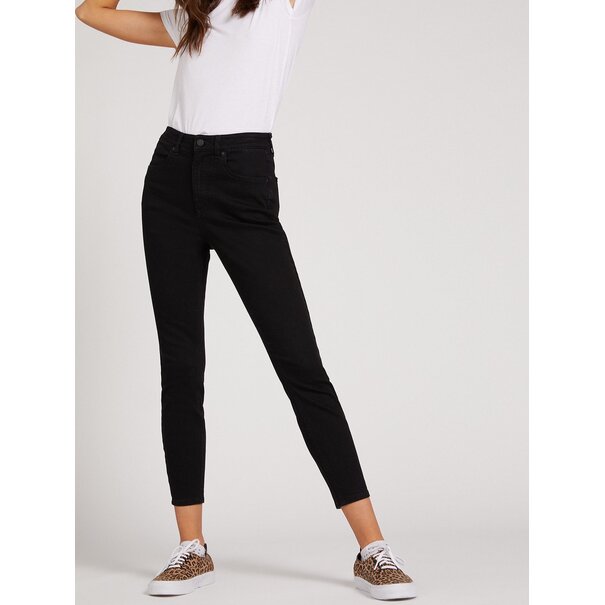 Volcom Liberator High Rise Jeans - Premium Black