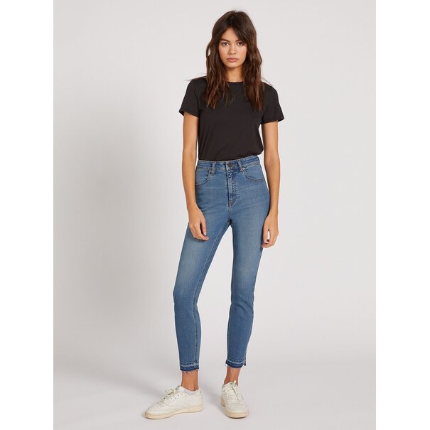 Volcom Liberator High Rise Jeans - Camper Blue