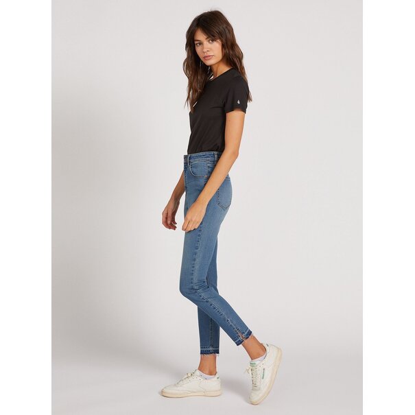 Volcom Liberator High Rise Jeans - Camper Blue