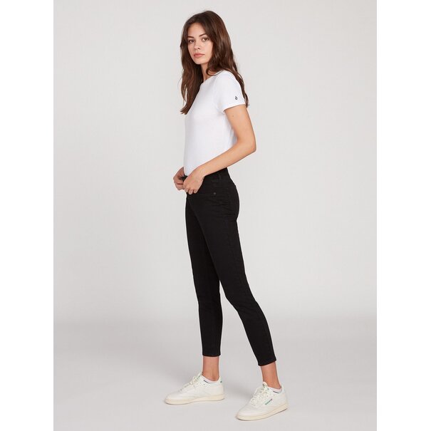 Volcom Liberator Denim Leggings - Premium Black