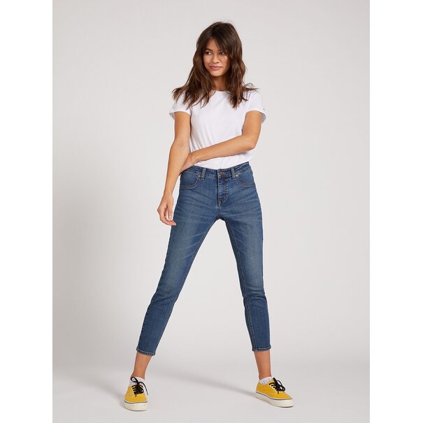 Volcom Solver Denim Mid Marboled Indigo