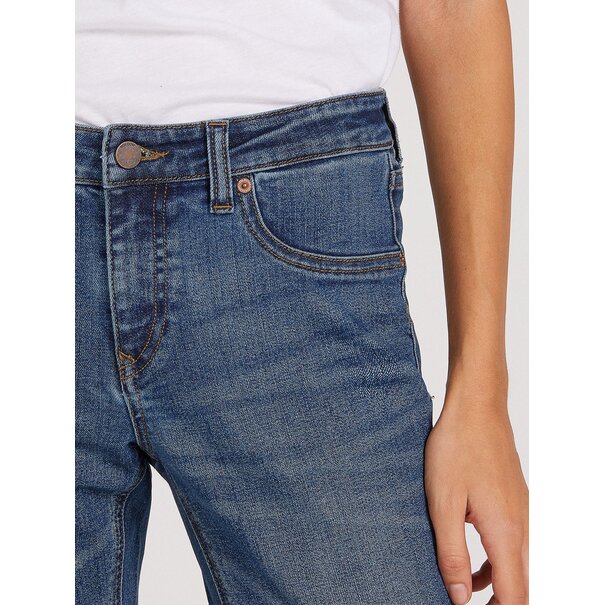 Volcom Solver Denim Mid Marboled Indigo