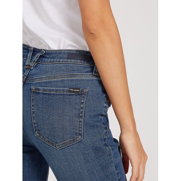 Volcom Solver Denim Mid Marboled Indigo