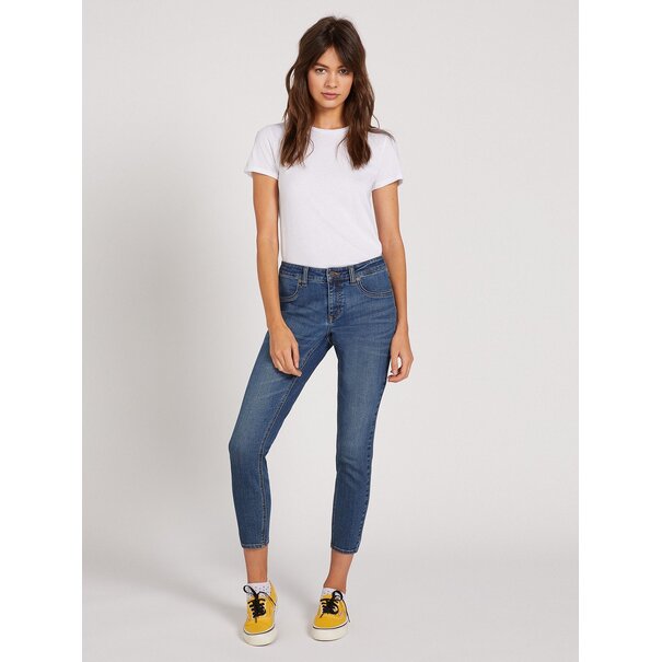 Volcom Solver Denim Mid Marboled Indigo