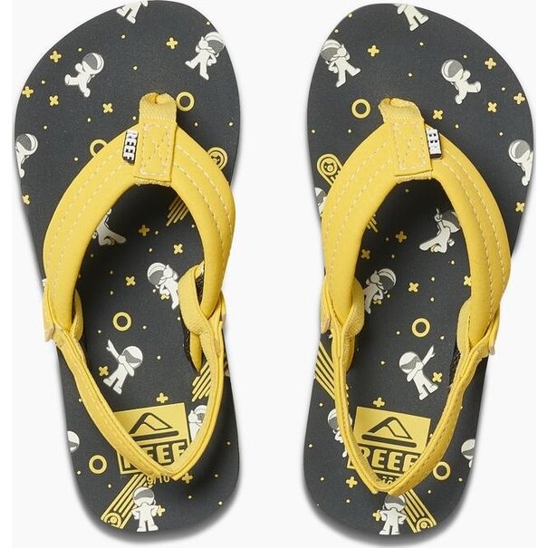 Reef Little Ahi Glow Sandals - Astronaut