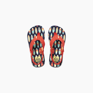 Little Ahi Sandals - Red Surfer