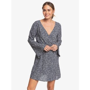 Blind Dreams Long Sleeve Dress / Indigo Chaos