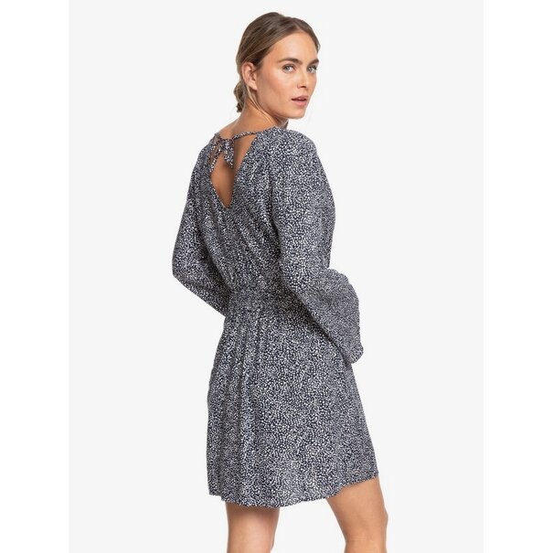 ROXY Blind Dreams Long Sleeve Dress / Indigo Chaos