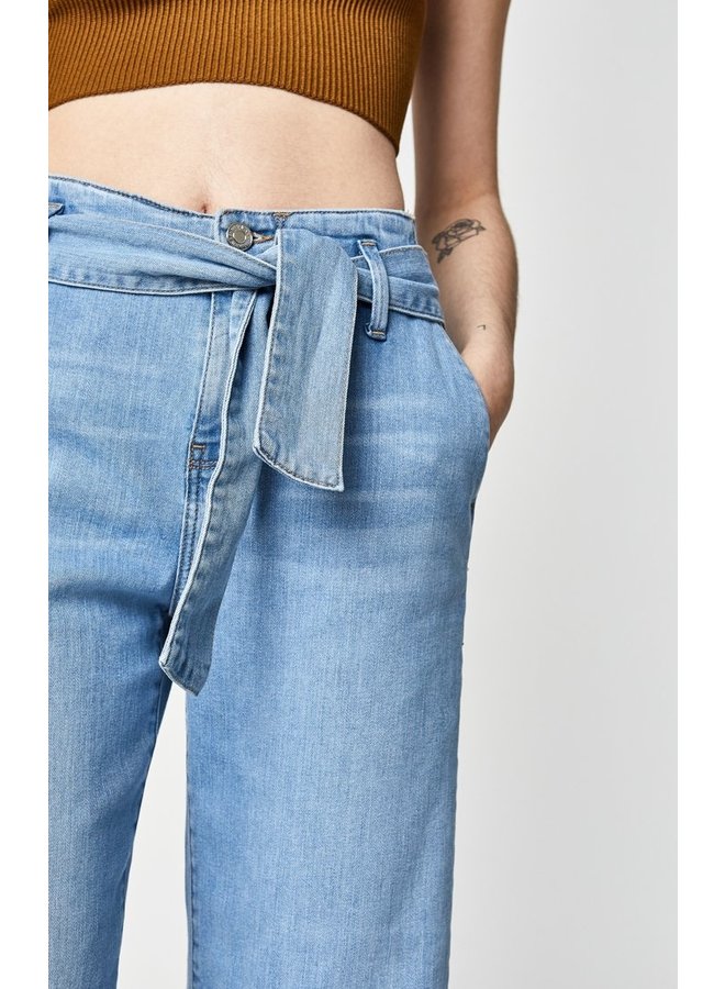 baby blue denim jeans