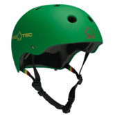 Classic Certified Skateboard Helmet - Matte Rasta Green